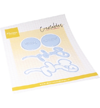 Marianne Design Creatables Baby Boy & Girl Text LR0894