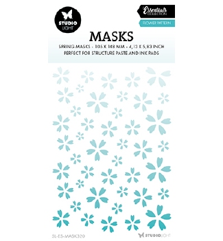 Studio Light Mask Stencil Flower Pattern SL-ES-MASK320