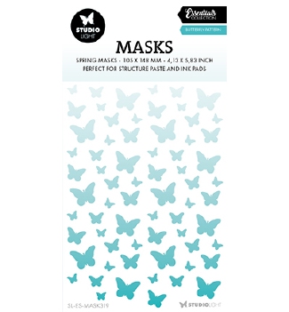 Studio Light Mask Stencil Butterfly Pattern SL-ES-MASK319