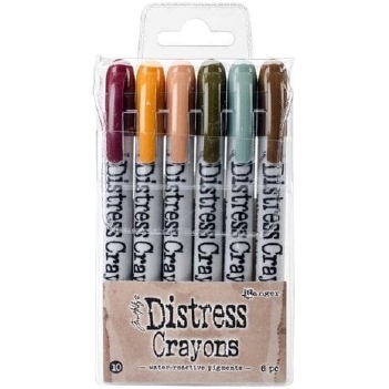 Ranger Distress Crayons Set 10   TDBK51800