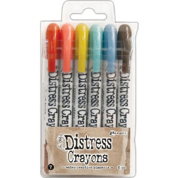 Ranger Distress Crayons Set 7   TDBK51770