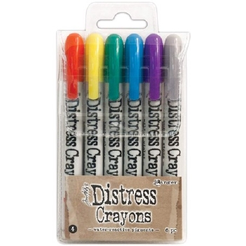 Ranger Distress Crayons Set 4   TDBK51749