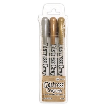 Ranger Distress Crayons Metallics  TDBK58700