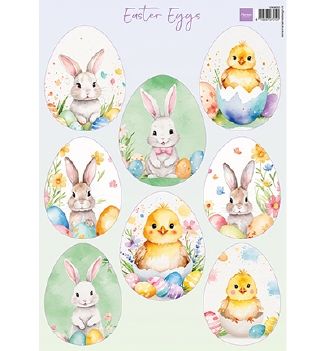 Marianne Design Knipvel Eggs VK9620
