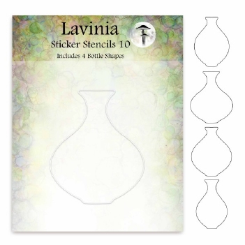 Lavinia Sticker Stencils Bottle Shapes 10   LSSS010
