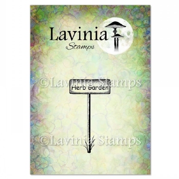 Lavinia Clear Stamp Herb Garden Sign LAV941