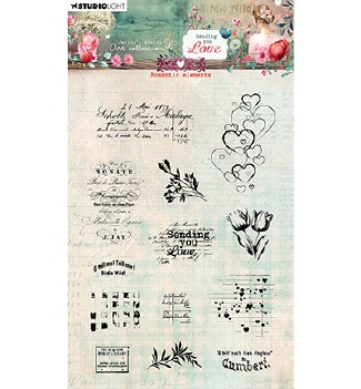 Studio Light Clear Stamp Jenine's Romantic Elements JMA-SYL-STAMP799