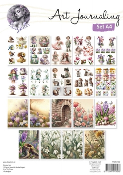 Fairybells Art Jounaling Set A4 Voorjaar 99081/002