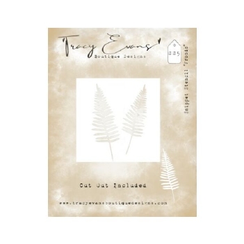 Tracy Evans Mask Stencil Fronds SS005