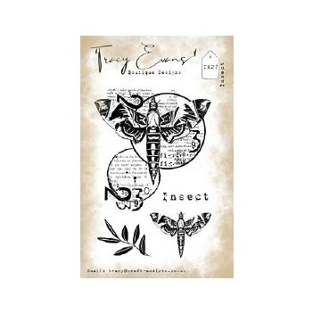 Tracy Evans Clear Stamp Insect TE027