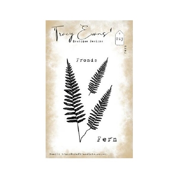 Tracy Evans Clear Stamp Fern TE003