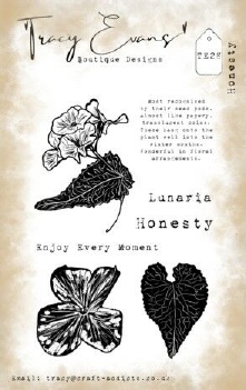 Tracy Evans Clear Stamp Honesty TE028