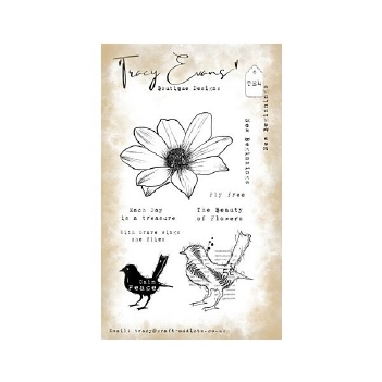 Tracy Evans Clear Stamp New Beginnings TE004
