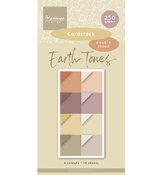 Marianne Design Cardstock Earth Tones PK9205