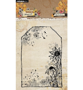 Studio Light Stamp Tag Florals HE-SB-STAMP791