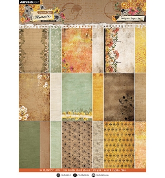 Studio Light Paper Pad Sweet Bee Memories HE-SB-DCPP286
