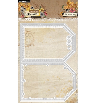 Studio Light Snijmal Hazel Eaton Tag Folding Card HE-SB-CD958