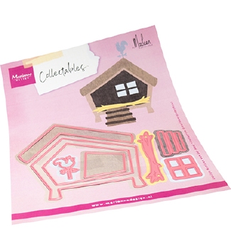 Marianne Design Collectables Animal Shed COL1572