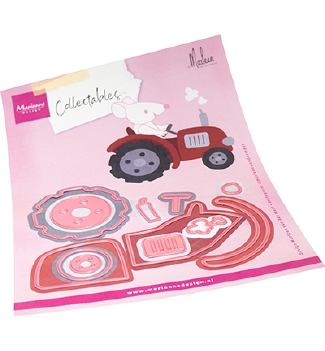 Marianne Design Collectables Tractor by Marleen COL1571