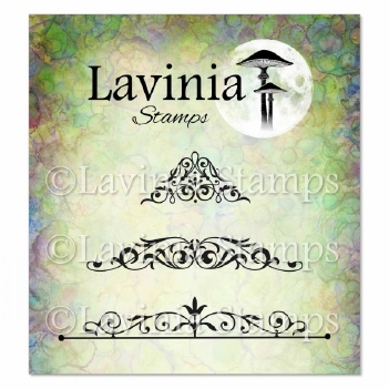Lavinia Clear Stamp Vintage Swirls LAV979