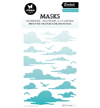 Studio Light Mask Stencil Cloud Background SL-ES-MASK340