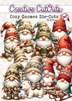 Creatief Art Die-Cuts Cozy Gnomes CCODC-001