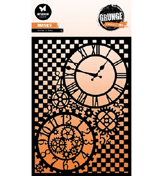 Studio Light Mask Stencil Clock SL-GR-MASK334