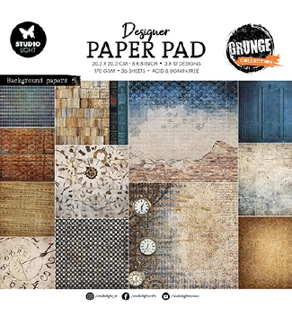 Studio Light Paper Pad Background Grunge SL-GR-DPP313