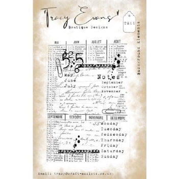 Tracy Evans Clear Stamp Background Elements TE011