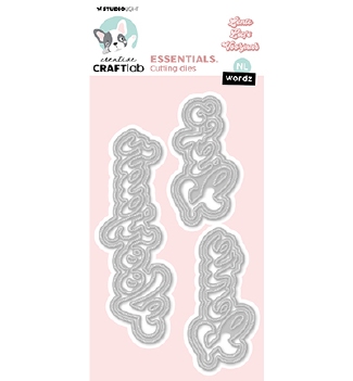 Craftlab Snijmal Essentials Wordz CCL-ES-CD1008