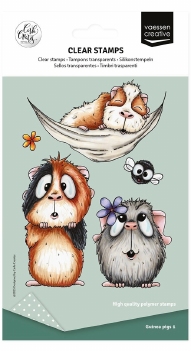 Carla Creates Clear Stamp Guinea Pigs 1  CAR0003