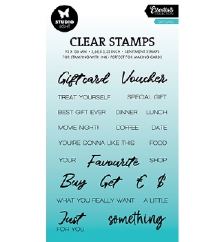 Studio Light Stamp Gift Card SL-ES-STAMP821