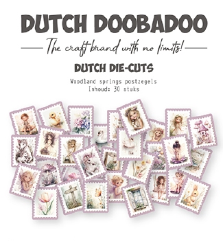 Dutch Doobadoo Die-Cuts Woodland Springs Postzegel 474.007.062