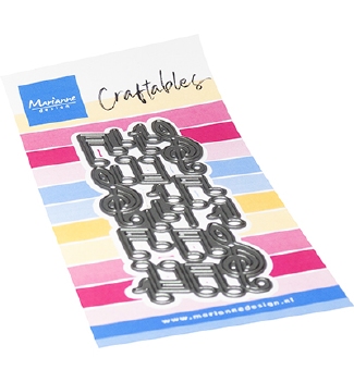 Marianne Design Craftables Punch Die XL Music CR1694