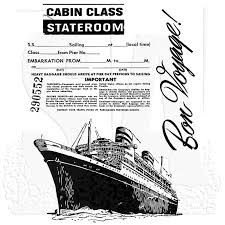 Stampers Anonymous Cling Stamp Artful Voyage CMS129