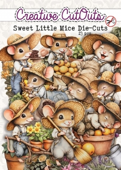 Creatief Art Die-Cuts Sweet Little Mice CCODC-002