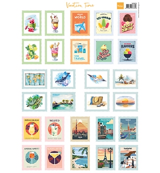 Marianne Design Knipvel Stamps Vacation Time VK9633