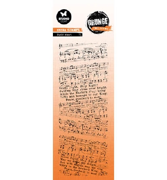 Studio Light Clear Stamp Grunge Music Sheet SL-GR-STAMP839
