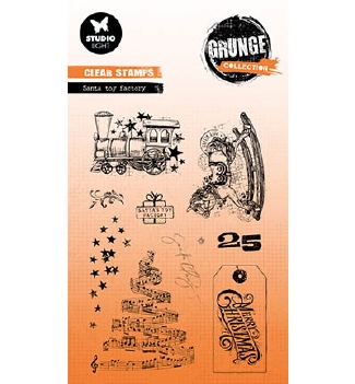 Studio Light Clear Stamp Grunge Toy Factory SL-GR-STAMP843