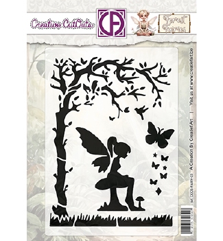 Creatief Art Mask Stencil Magical Forest Fairies CCOS-FAIRY-01