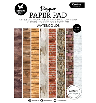 Studio Light Paper Pad Watercolor SL-ES-DPP330