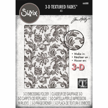 Sizzix Embossingfolder LARGE Botanical 666888
