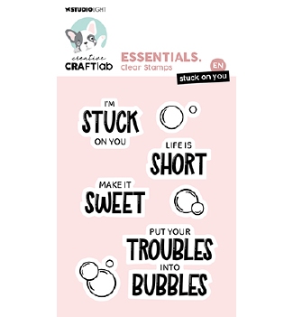 Creative Craftlab Clear Stamp Stuck On You CCL-ES-STAMP865