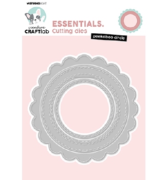 Craftlab Snijmal Essentials Peek-A-Boo Circle CCL-ES-CD1032