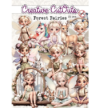 Creatief Art Die-Cuts Forest Fairies CCODC-004