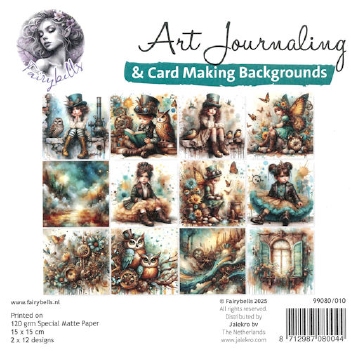 Fairybells Card Making Backgrounds Steampunk 99080/010