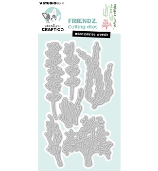 Craftlab Snijmal Friendz Accessories Weeds CCL-FR-CD1041