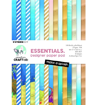 Craftlab Designpapier Make a Splash CCL-ES-DPP366