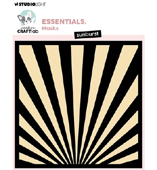 Studio Light Mask Stencil Sunburst CCL-ES-MASK362