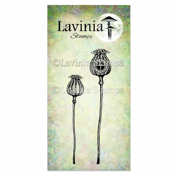 Lavinia Clear Stamp Poppy Dwelling LAV988